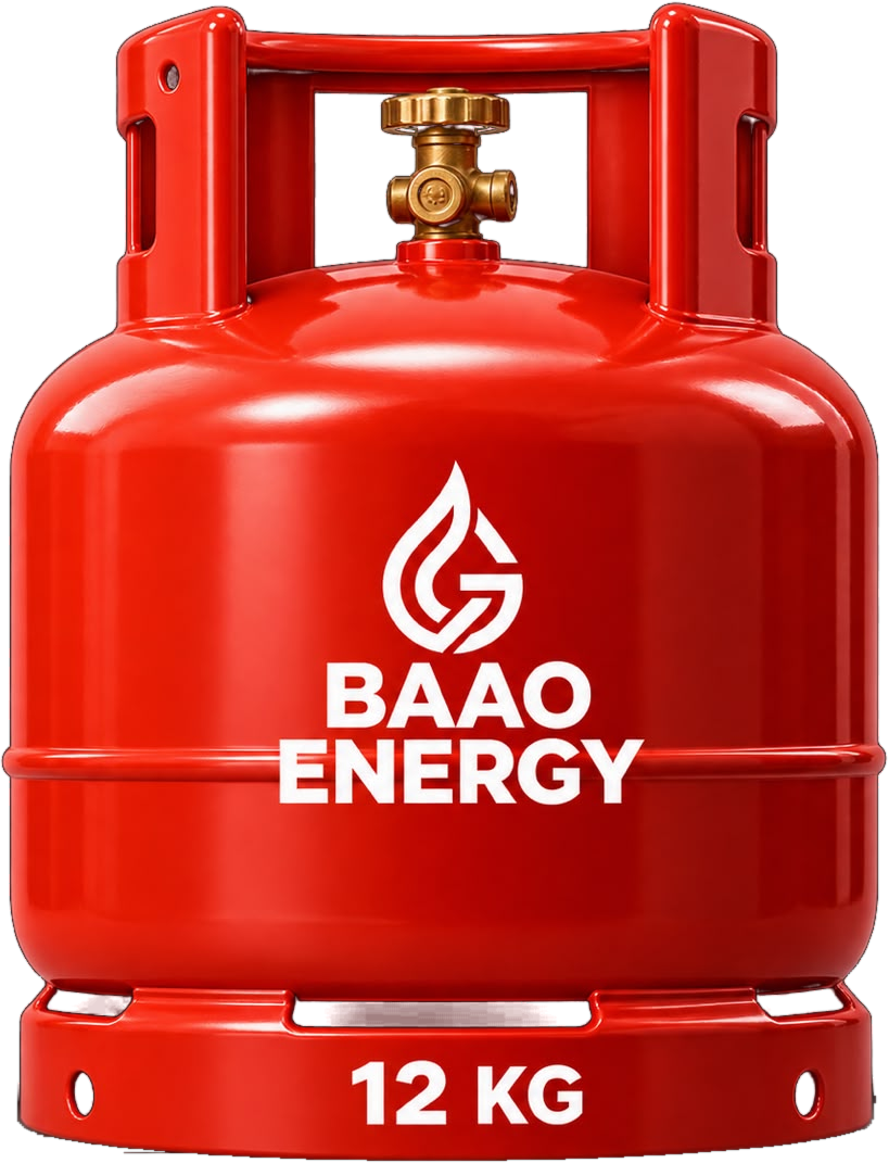 Bouteille de gaz BAAO ENERGY 12 kg certifiée